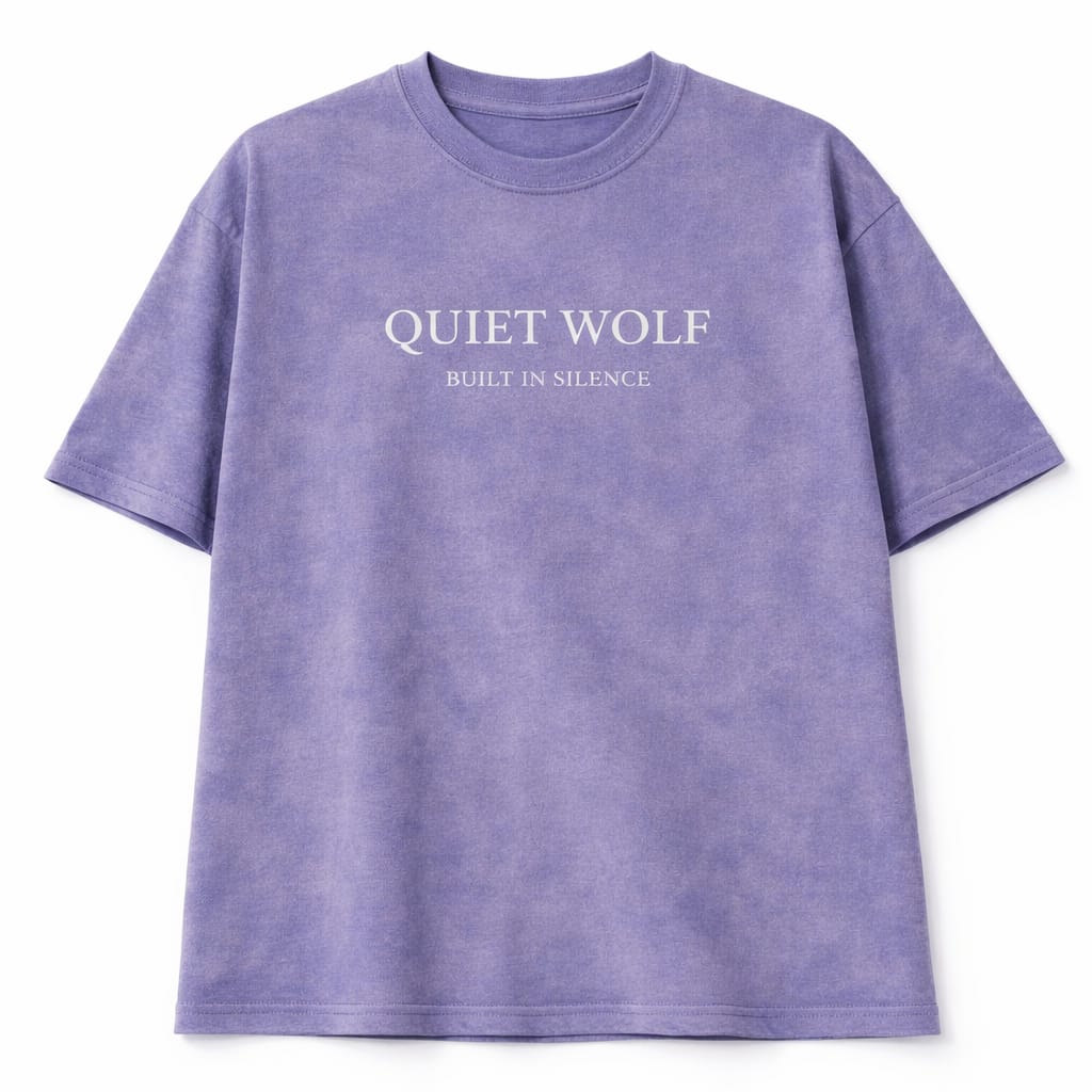 240 GSM Acid Wash Oversized T-Shirt